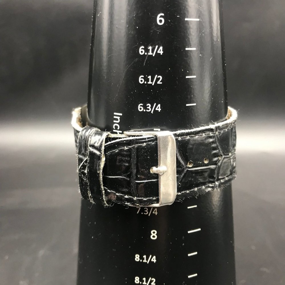 Breda Silver and Black Ladies Watch 3174 New Battery - Picture 3 of 10